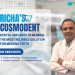 Banner of Richa's Cosmodent promoting dental implants in Mumbai with dentist portrait and services