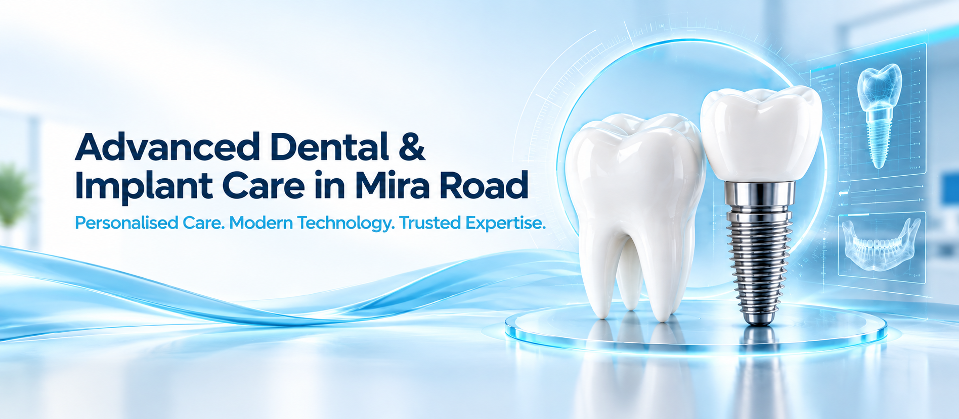 Advanced dental and implant care at Cosmodent Clinic in Mira Road
